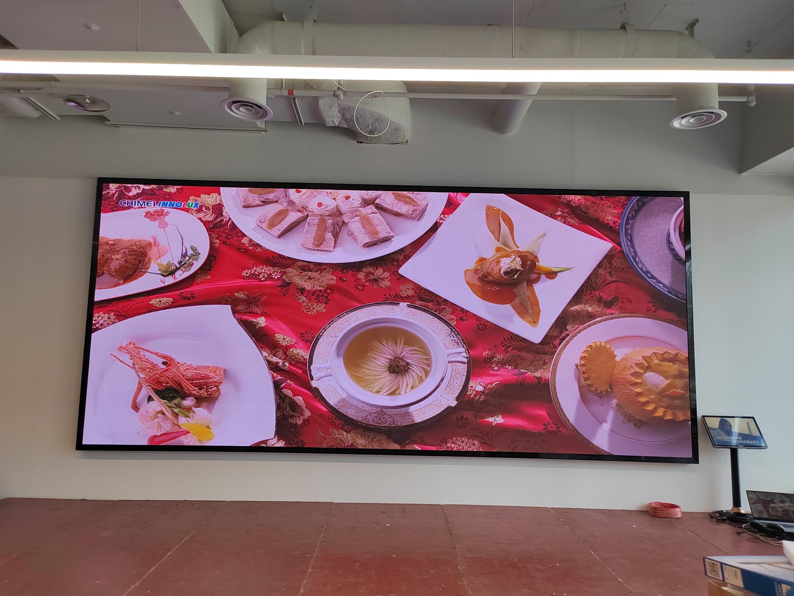 深圳南山展會展廳LED顯示屏P2.5高清顯示！